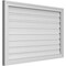 Ekena Millwork Vertical Surface Mount PVC Gable Vent: Functional, w/ 2"W x 1-1/2"P Brickmould Frame, 40"W x 26"H GVPVE40X2602SF - alternate 4